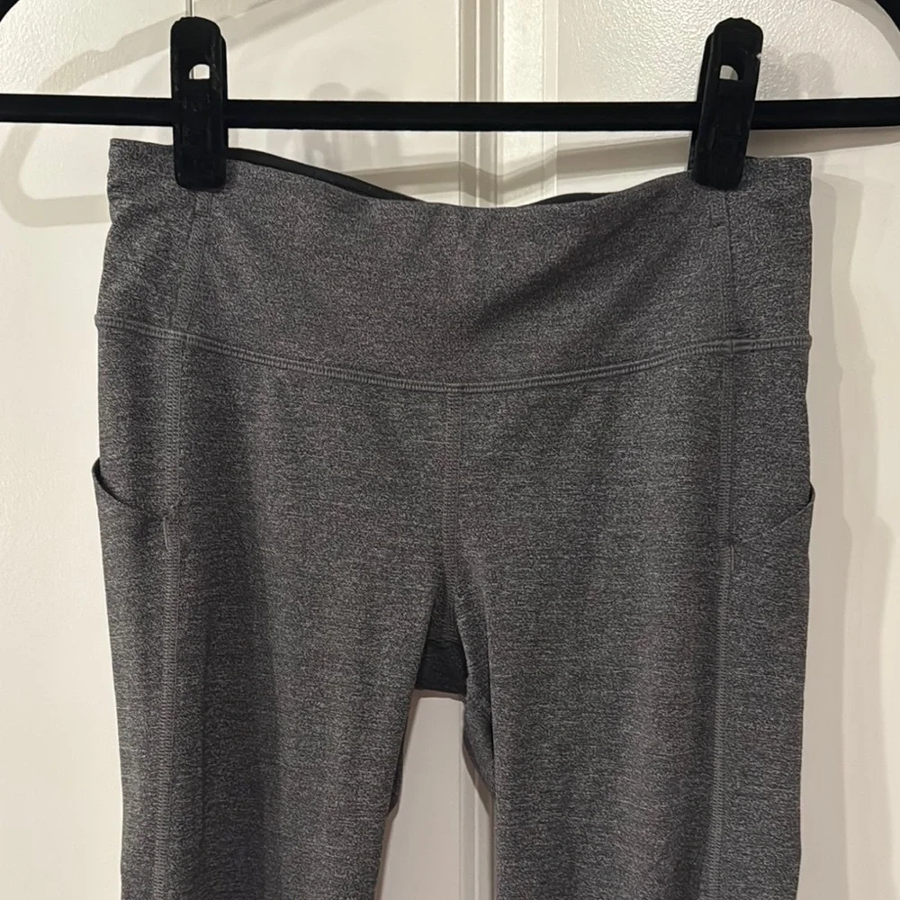 Worn Lululemon Gray Leggings size 4